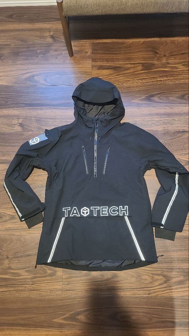 TAO TECH 防水撥水ジャケット XL ブラック タオテック