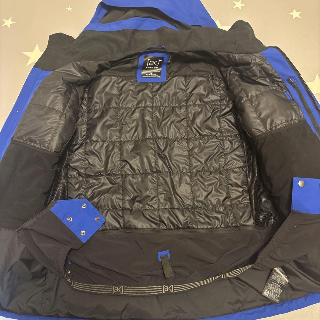 Burton ak SWASH JACKET 青 Mサイズ スノーボードウェア