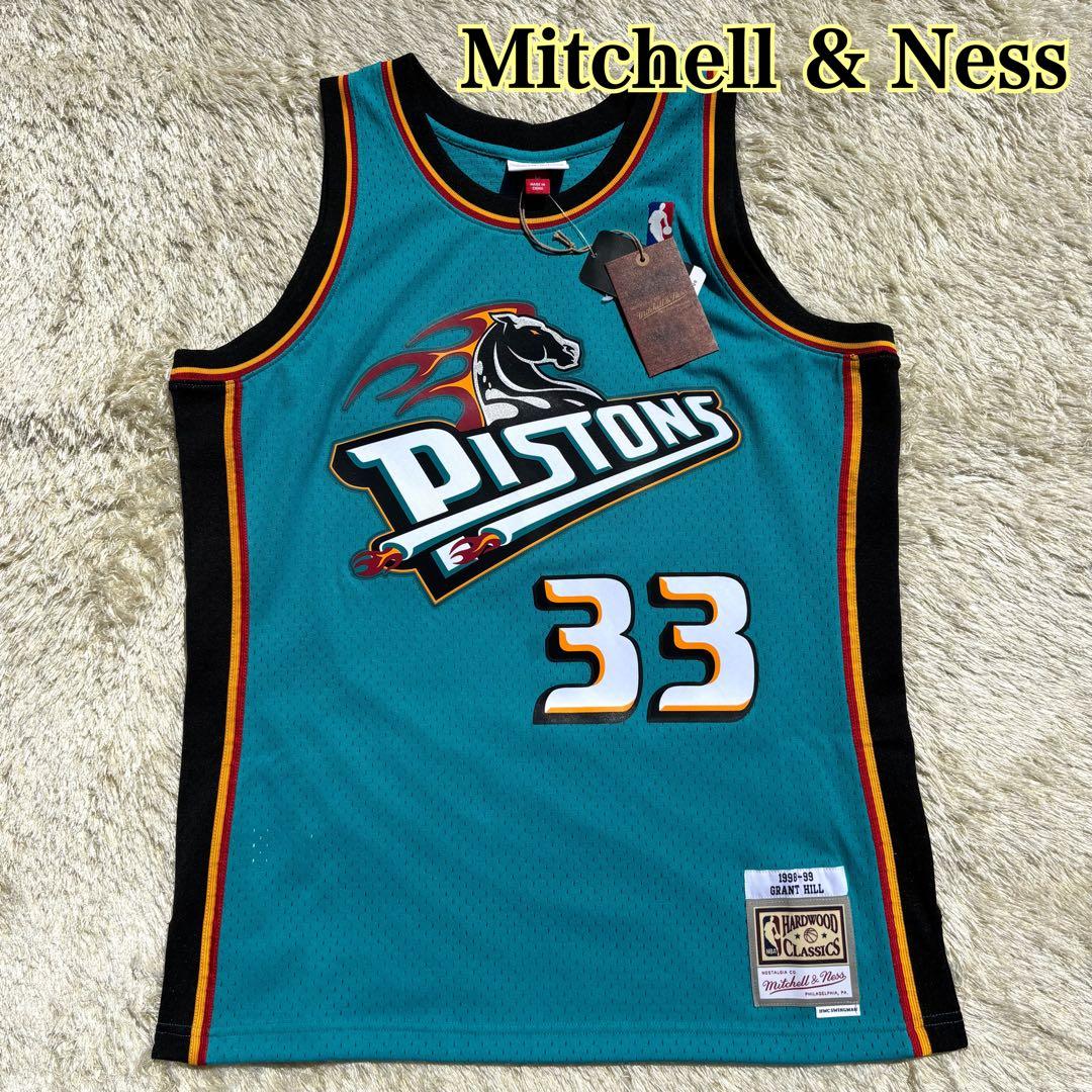 新品 グラントヒル Mitchell&Ness ピストンズ ユニフォーム