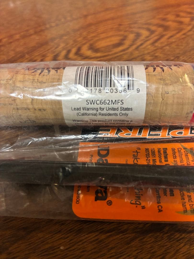 ダイワ スイープファイヤー ロッド　リール　ライン　3点セット　海外モデル