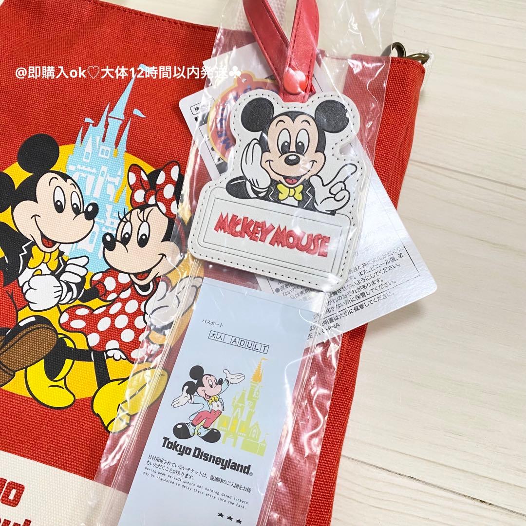 ディズニー 40周年 ショルダーバッグ ミッキー ミニー トート レトロ