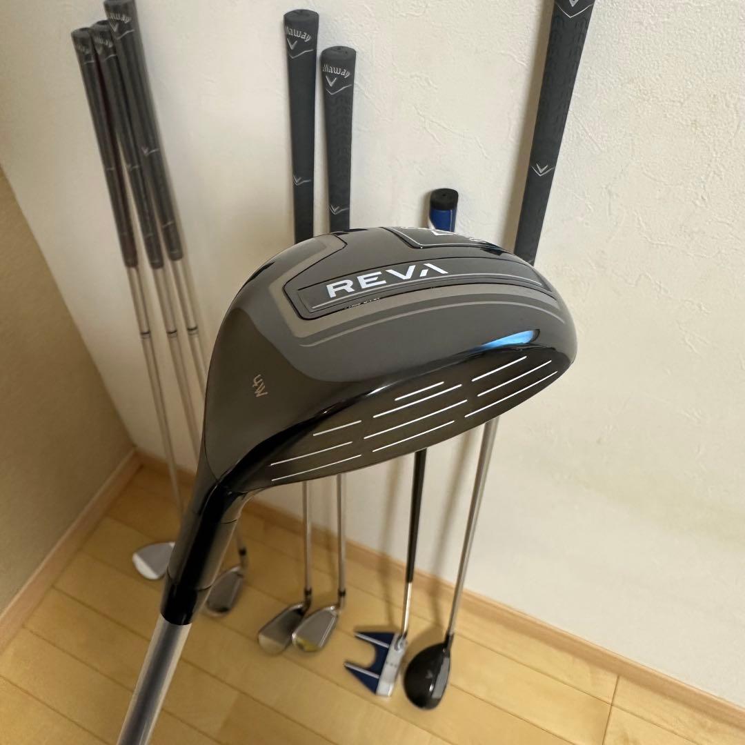 PEARLY GATES キャディバッグ　キャロウェイ　REVAクラブセット