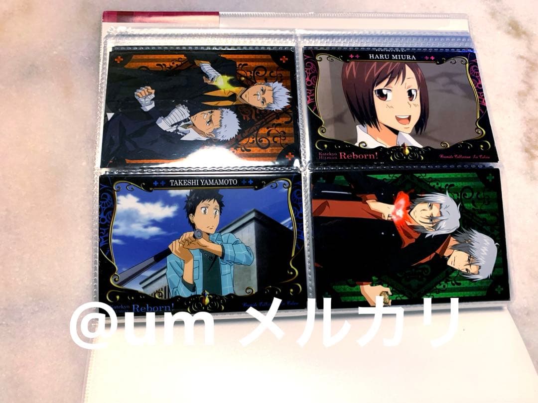 家庭教師ヒットマンREBORN! ブロマイドコレクション＆バインダー 特典付き