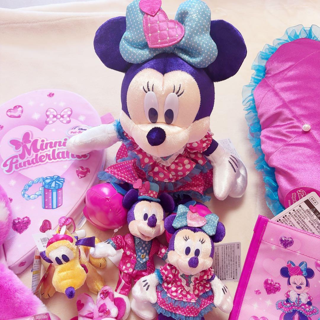 ディズニー　ミニーパルパルーザグッズ　まとめ売り14点