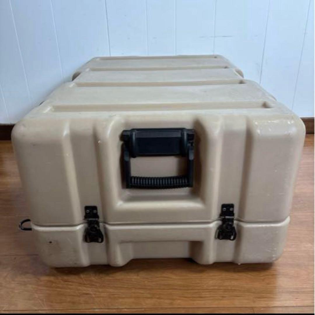 専用出品　米軍　実物　ミリタリー　ハードケース　サンドカラー ②