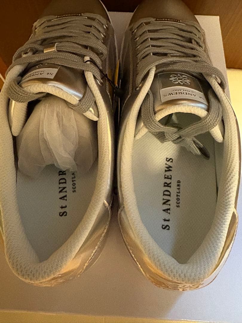 【新品格安・半額以下】セントアンドリュース　ゴルフシューズ　靴袋付き