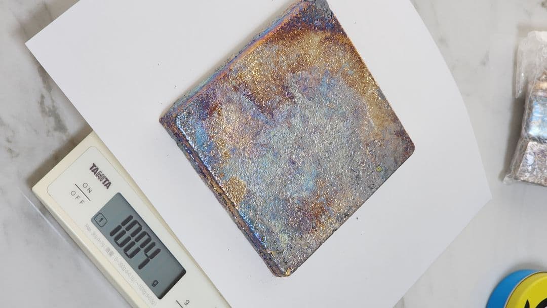 ビスマス　合計約4.6kg　インゴットとチップ