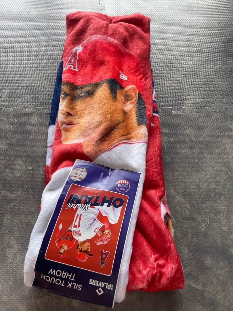 新品未使用　大谷翔平　現地限定　ビッグブランケット