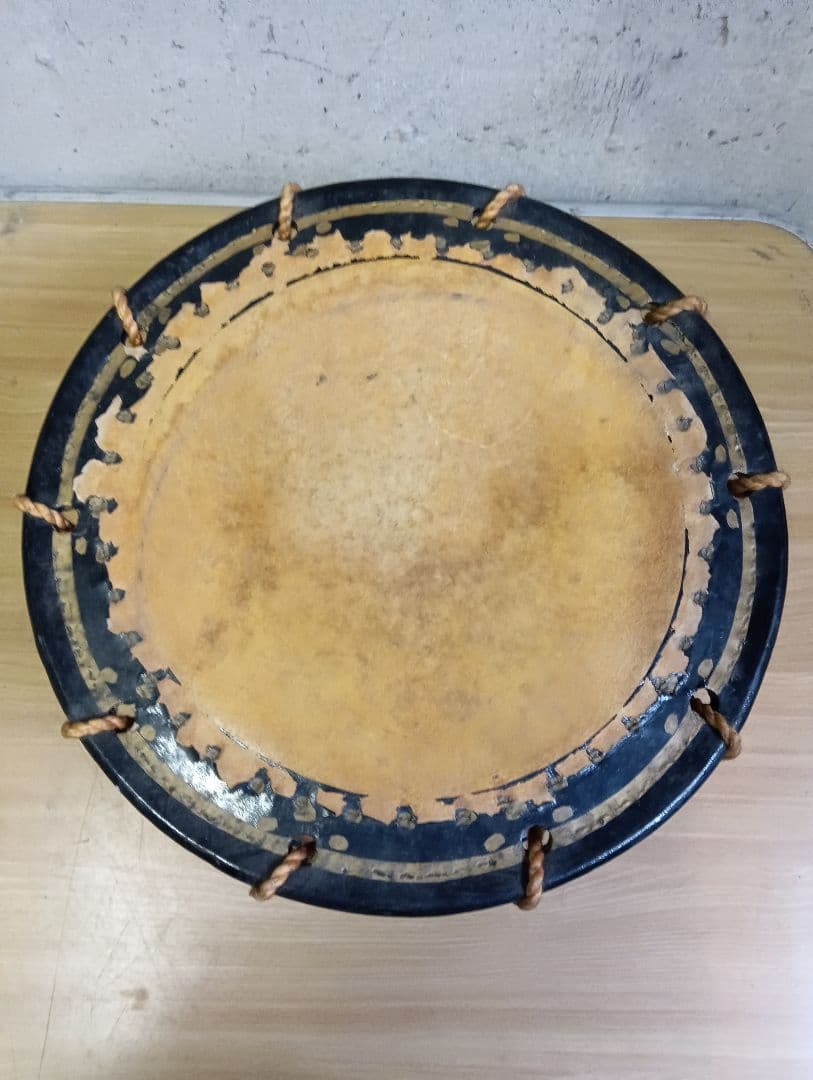 骨董 和太鼓 締太鼓 歌舞伎 舞台 演劇 和楽器 打楽器 獅子舞