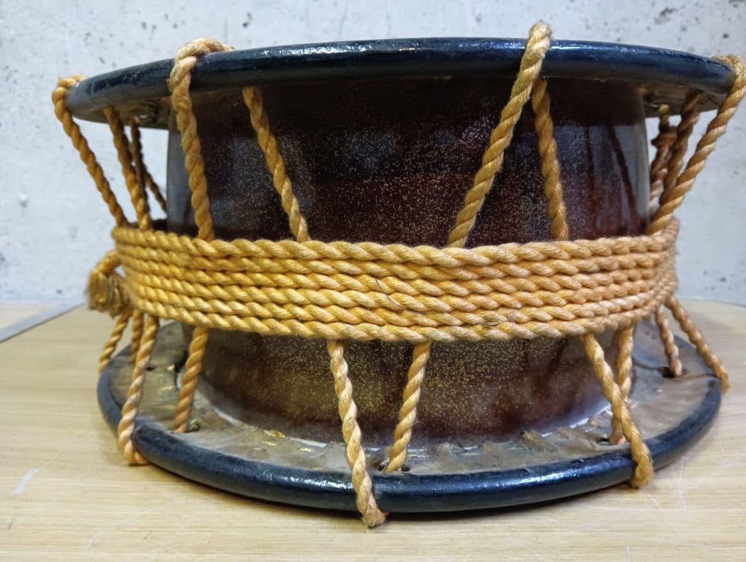 骨董 和太鼓 締太鼓 歌舞伎 舞台 演劇 和楽器 打楽器 獅子舞