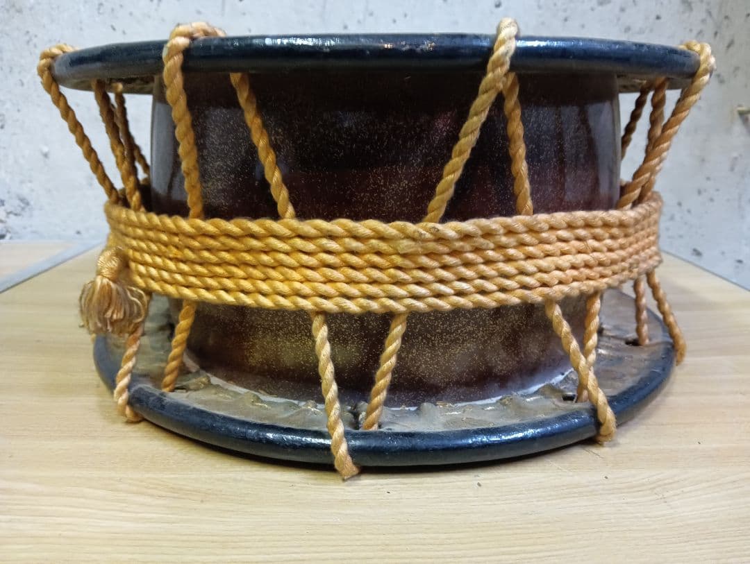 骨董 和太鼓 締太鼓 歌舞伎 舞台 演劇 和楽器 打楽器 獅子舞