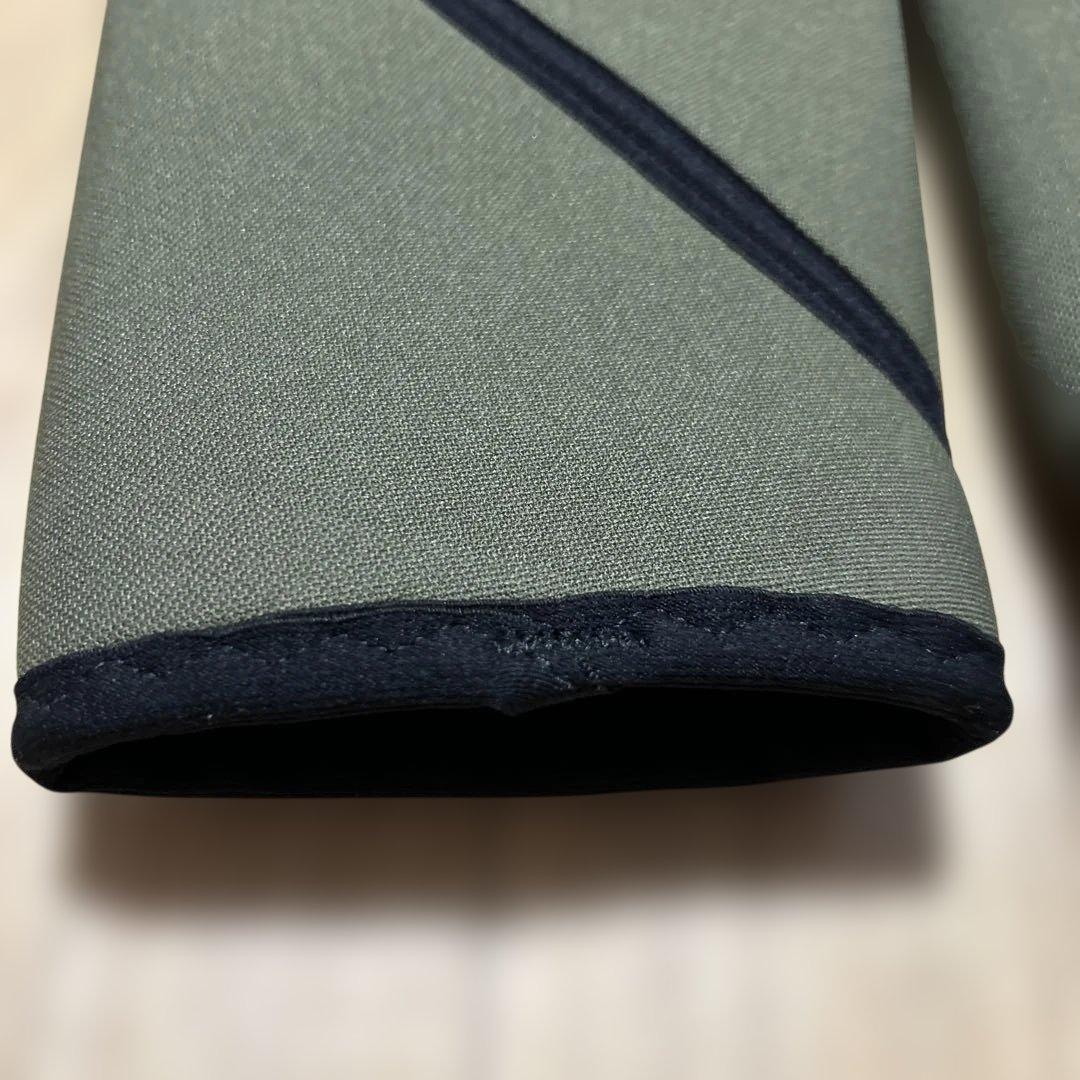 限定品 SBD Endureエンデュア ニースリーブカーキグリーン&ブラック　M