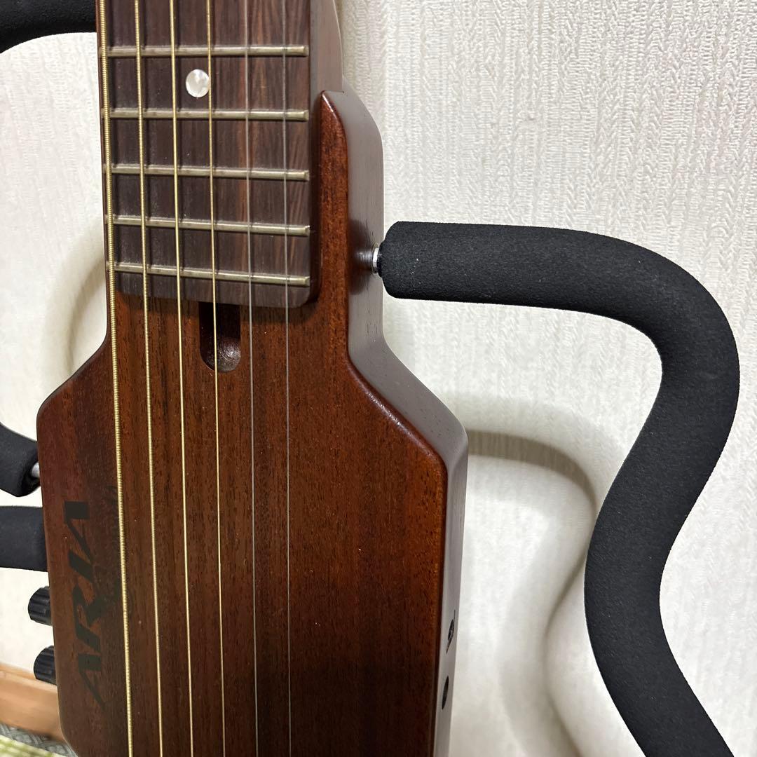 ARIA アリア　サイレントギター　AS-100S シンソニード　エレキギター