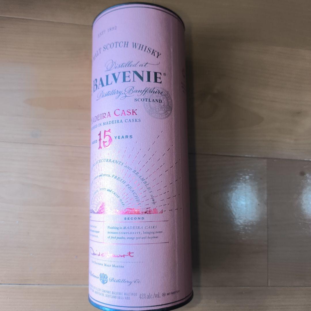 ウイスキー THE BALVENIE MADERA CASK 15 YEARS