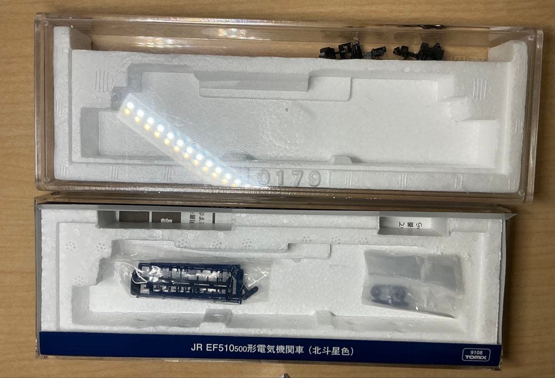 EF510 北斗星色,カシオペア色 セット(Tomix 9108,9109)