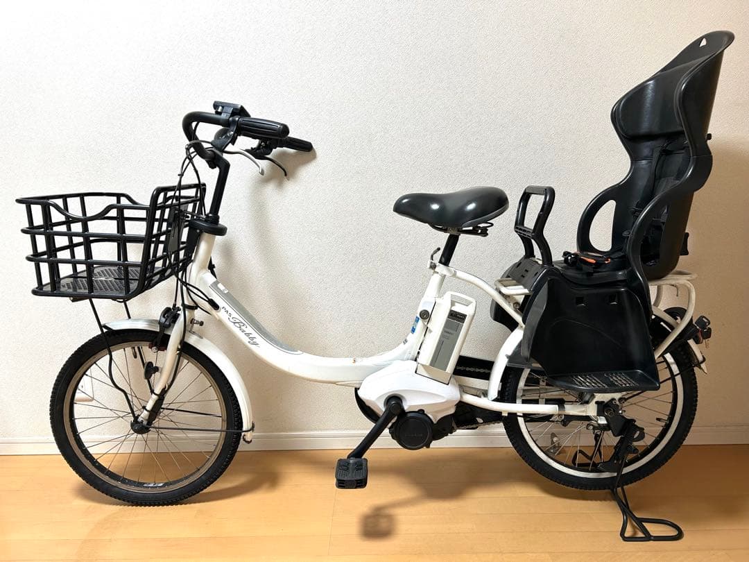 電動自転車　横浜　ヤマハパスバビーUN 20インチ 12.3Ah前後タイヤ新品