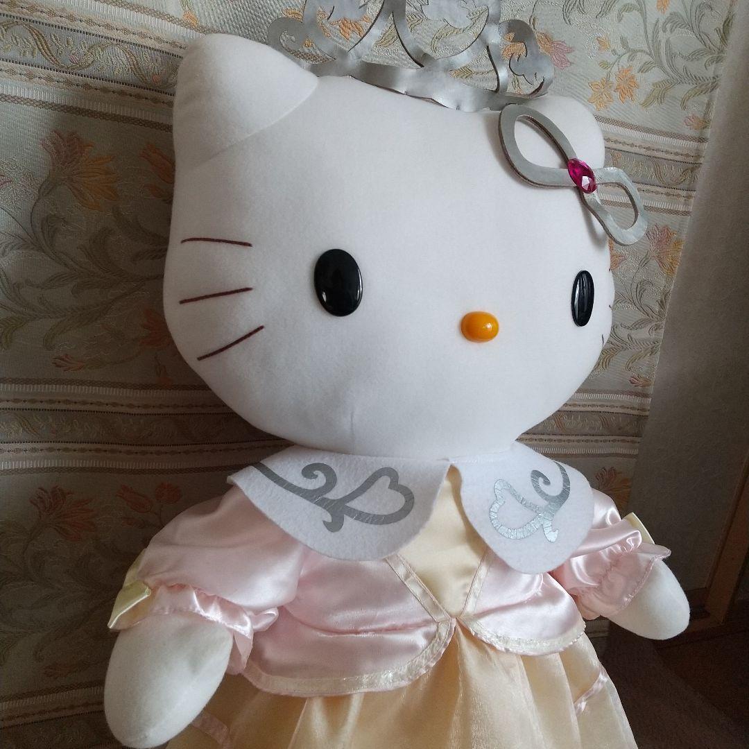 ピューロランド 当選品 キティ パレードBELIEVE衣装 特大ぬいぐるみ レア