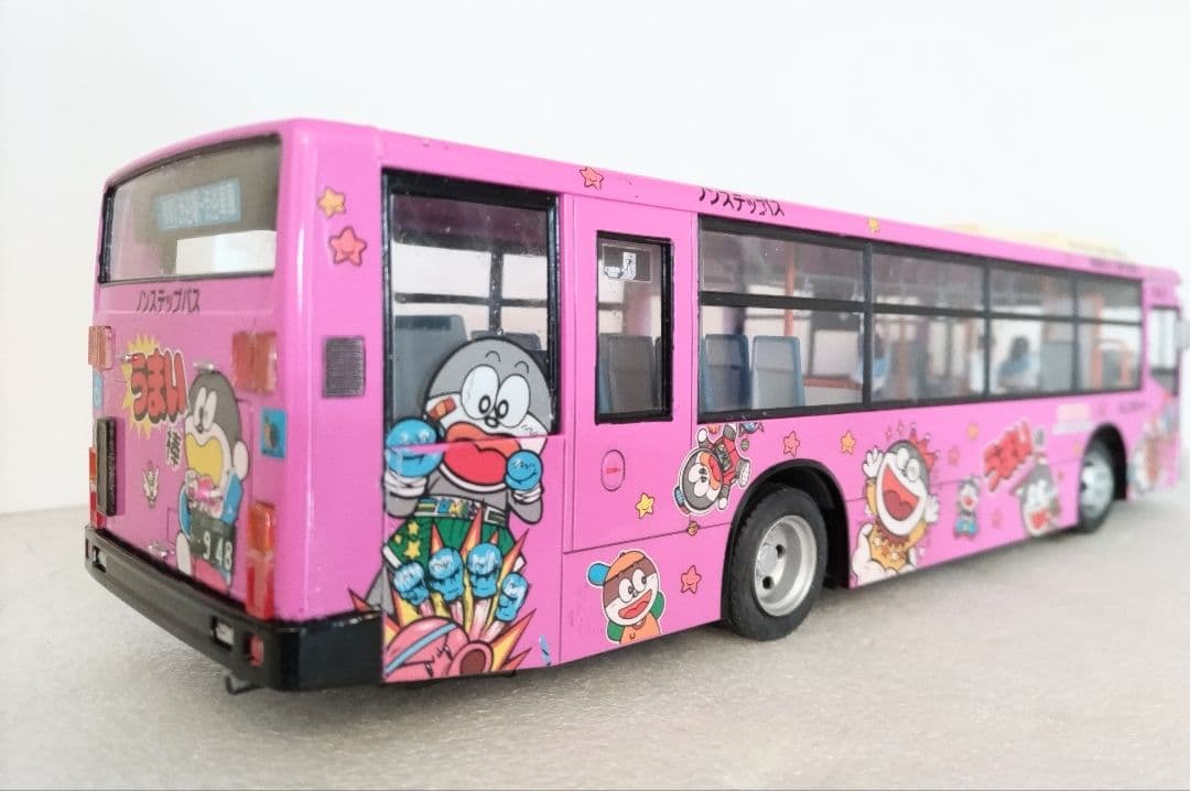 1/32 都営うまい棒ラッピングバス(三菱ふそうエアロスター)素人組立品