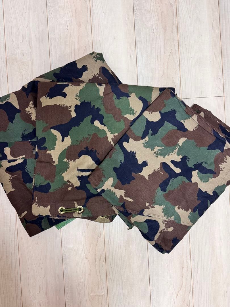 希少！ハンガリー軍幕M90 3枚　カモフラージュ柄　 デッドストック　レア物