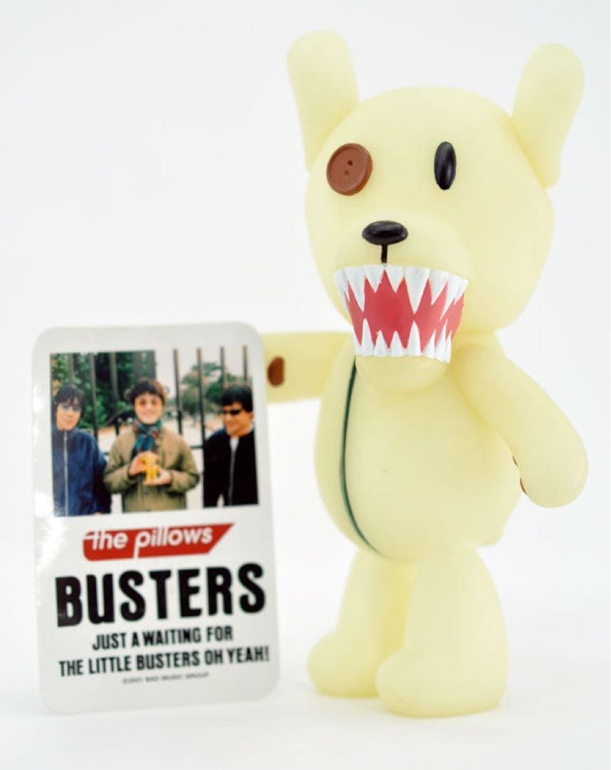 the pillows バスターくんの限定ソフビフィギュア 蓄光　ピロウズ