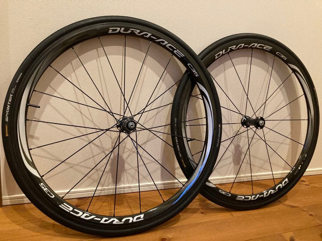 DURA-ACE WH-9000 C35TU 10/11チューブラー