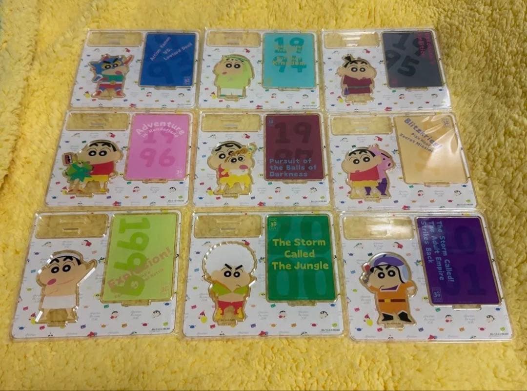 クレヨンしんちゃん Anique アクリルスタンド 30周年記念