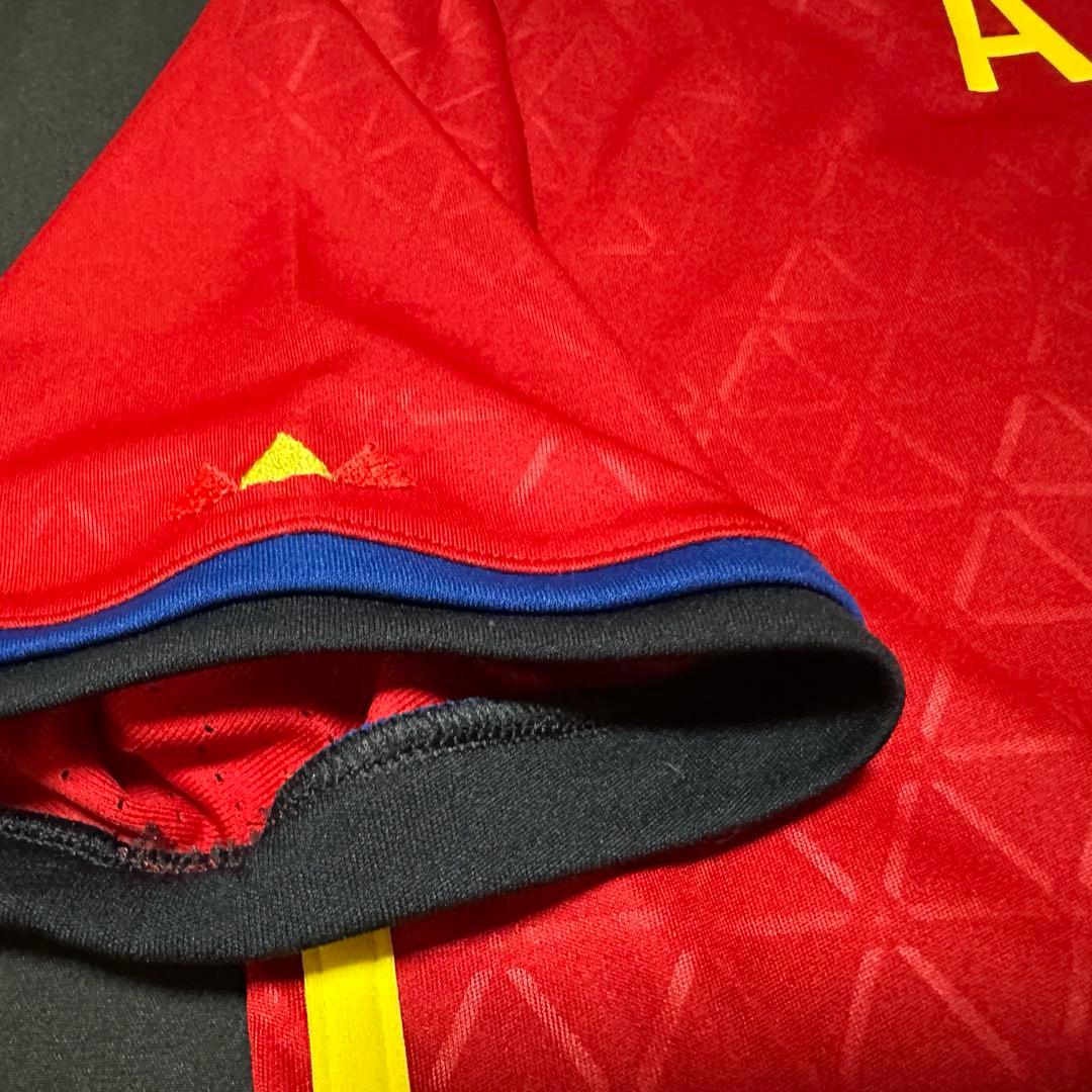 【正規品／美品】スペイン代表 ホーム2016 ユーロモデル 6 イニエスタM