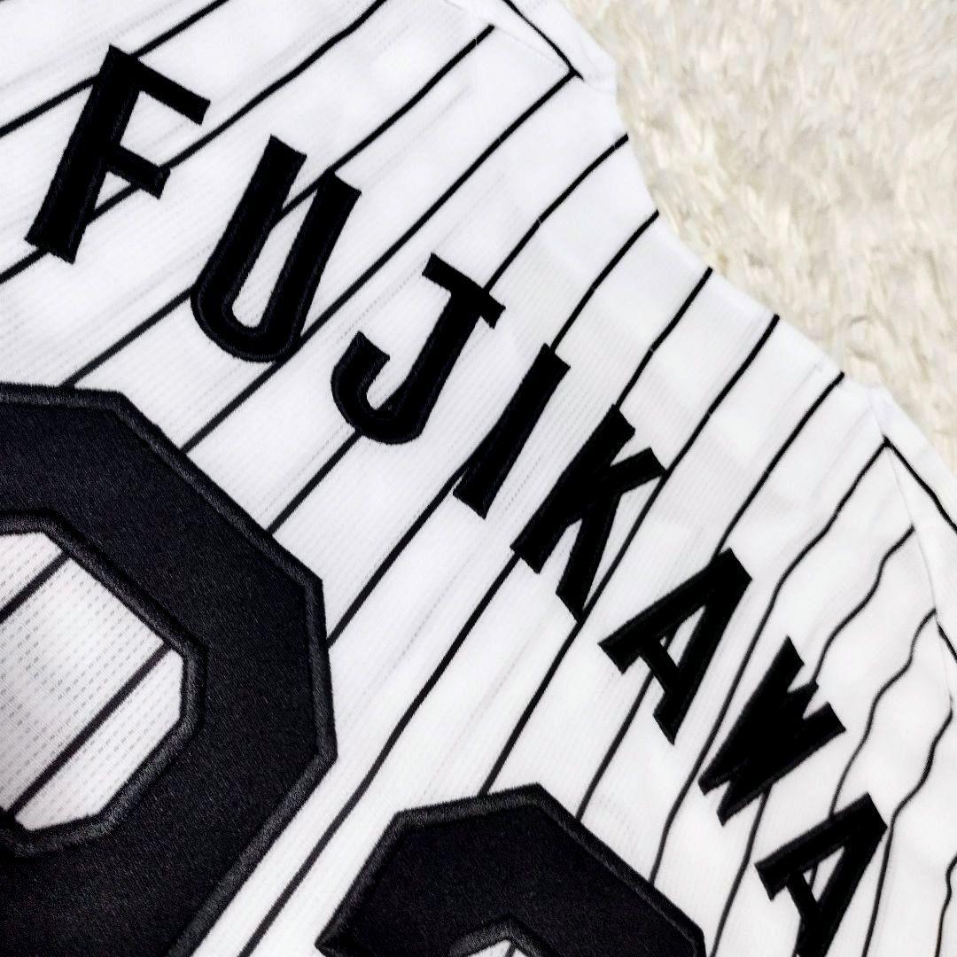 極美品　阪神タイガース　半袖レプリカユニフォーム　藤川球児 監督　90th　M