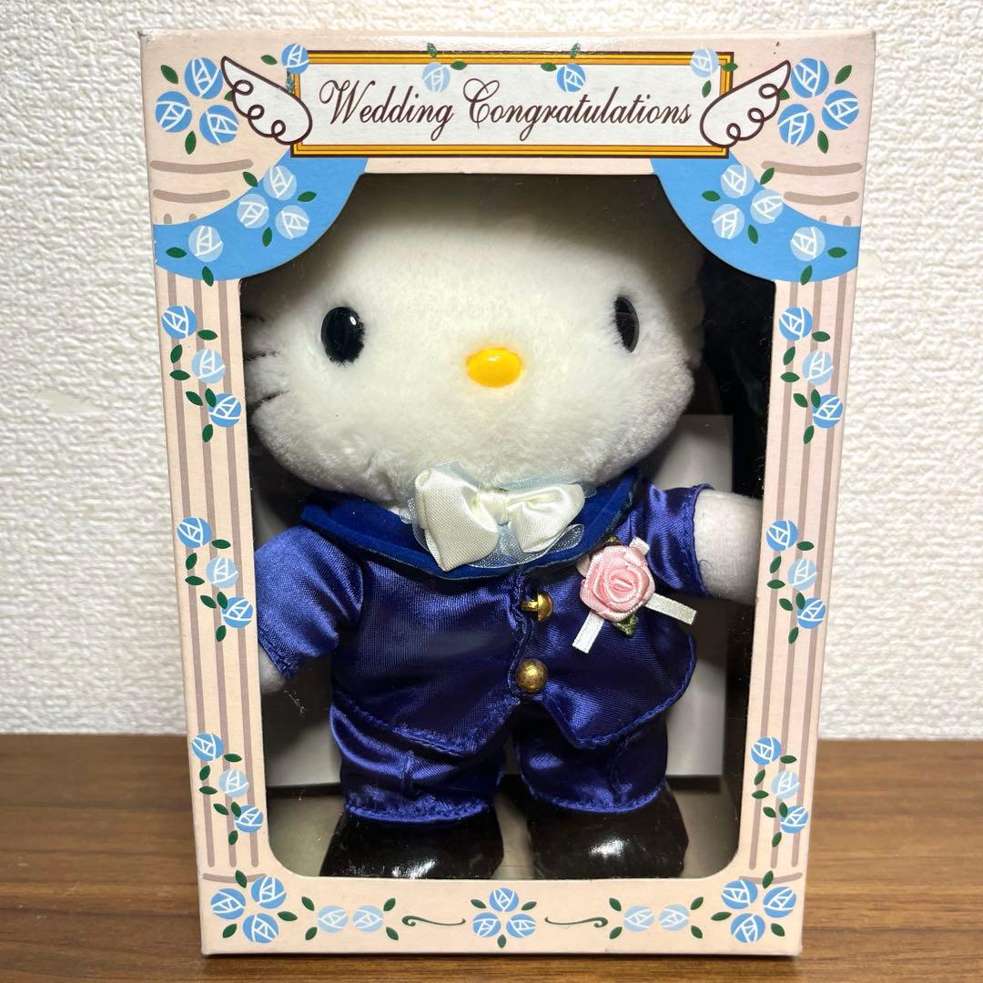 キティ、ダニエル　ウエディングぬいぐるみセット