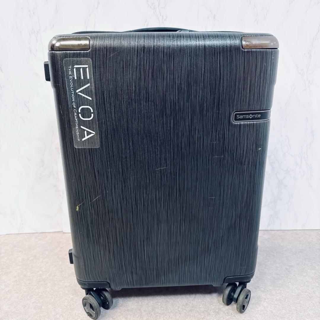 サムソナイト EVOA スピナー55 キャリーケース 35L 4輪 ブラック