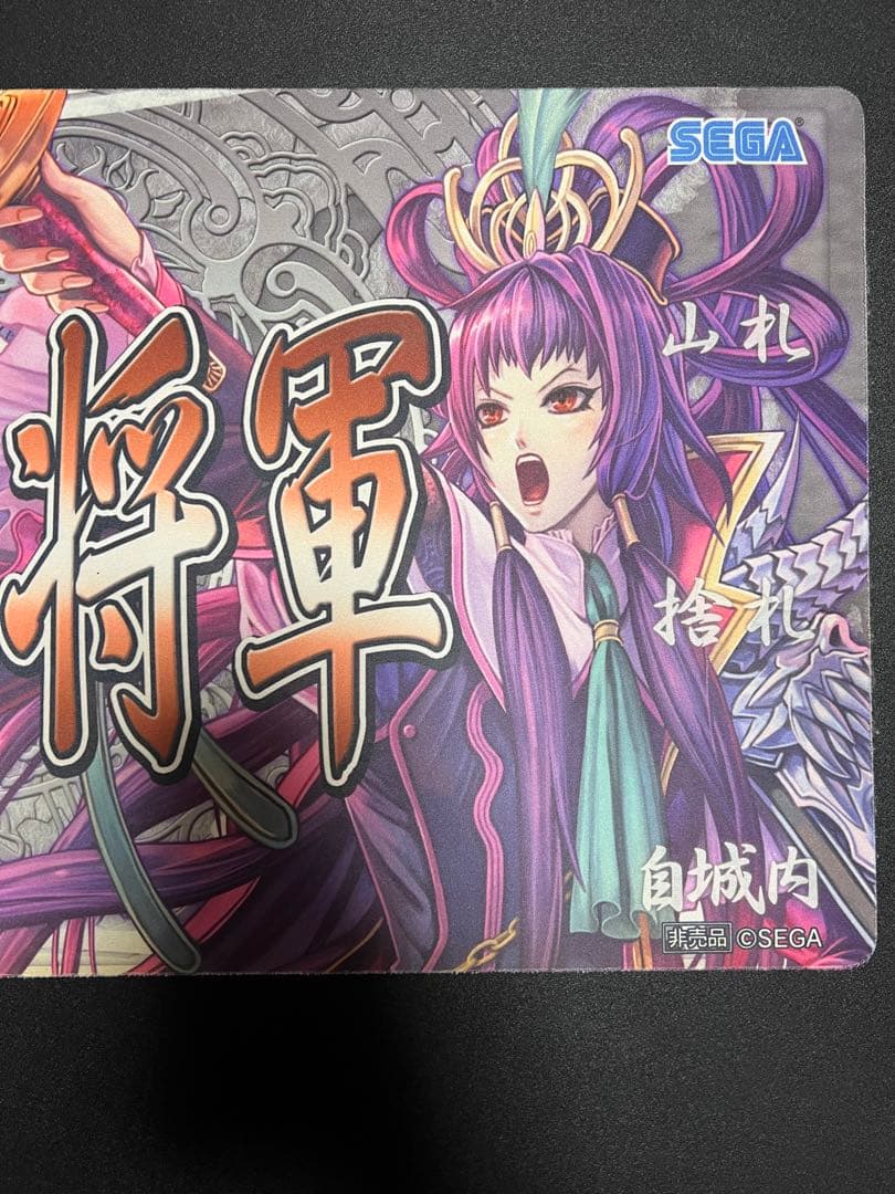 【非売品・全国大会賞品】征北将軍（陸抗）三国志大戦TCG 称号プレイマット