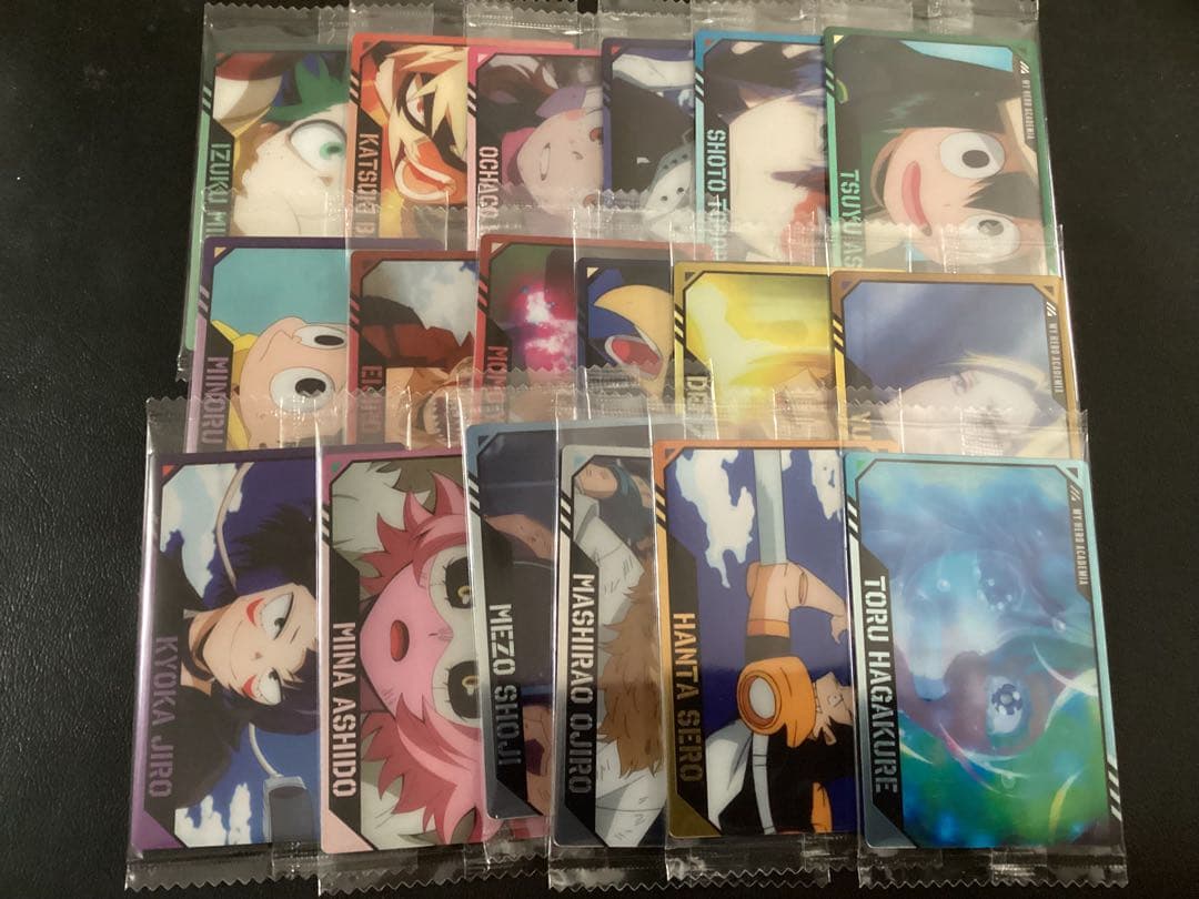 TVアニメ　僕のヒーローアカデミア　ウエハース4　カード　全３６種フルコンプ