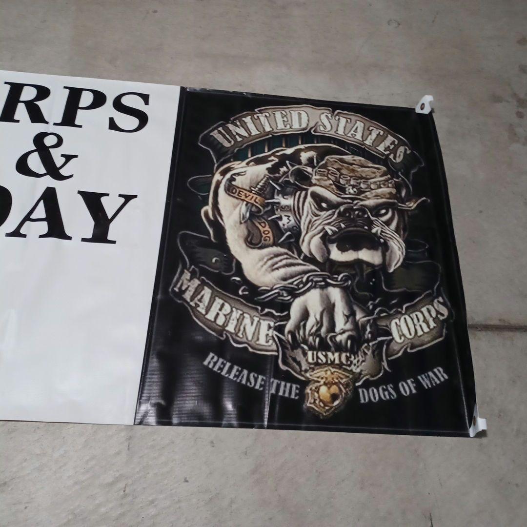 ✨送料無料　希少非売品　USMC　イベント大きな垂れ幕