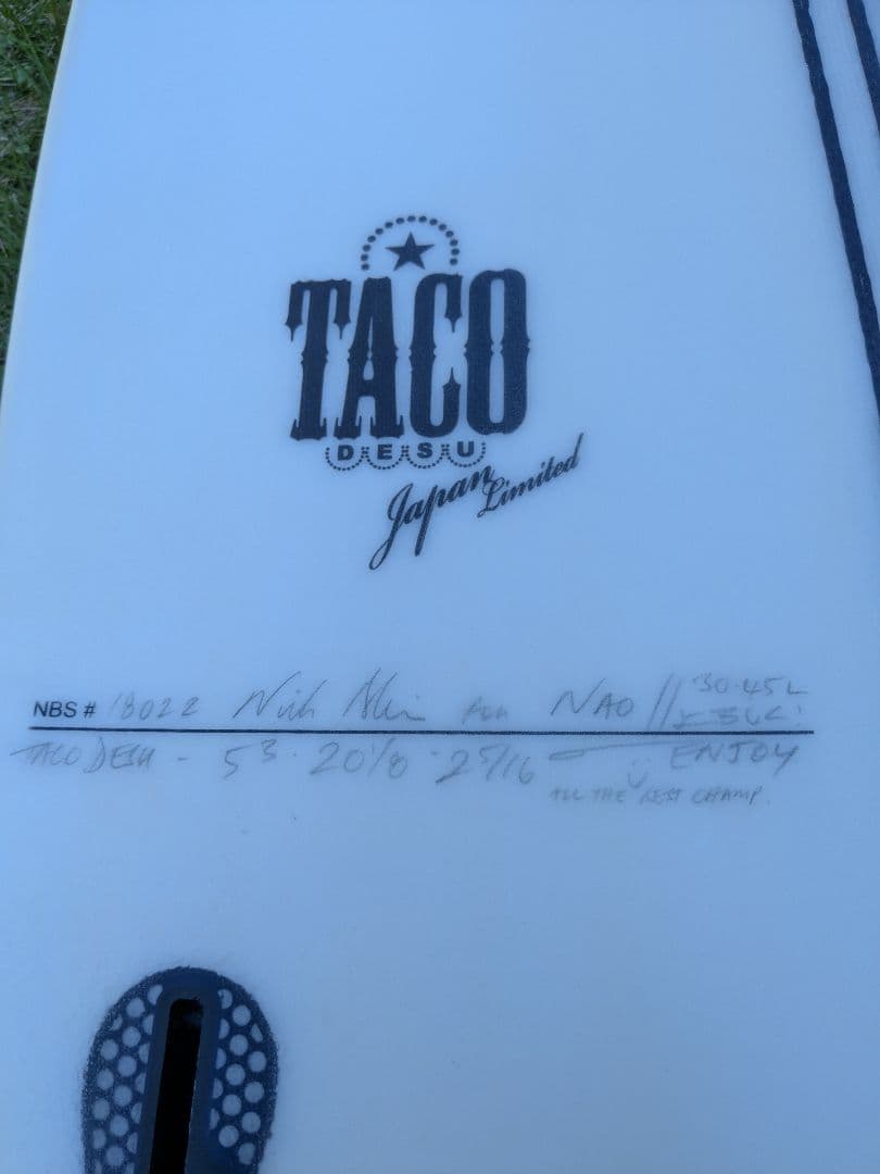 JOISTIK ジョイスティック　タコデス　カーボロード　5フィン