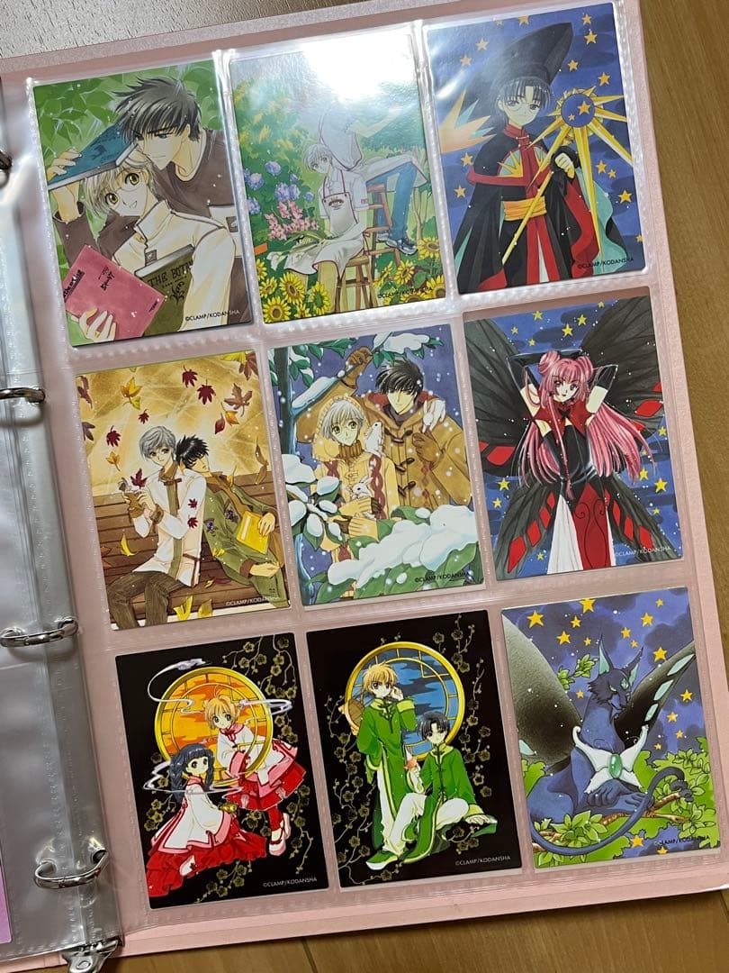 i*d様 カードキャプターさくら　トレカと公式バインダーのセット【さくらカード編