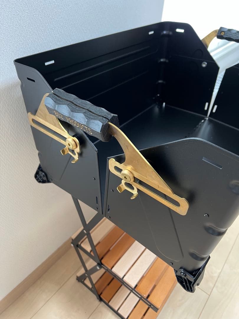 Bセット　スノーピーク シェルフコンテナ50 雪峰祭 2023春限定　ブラック