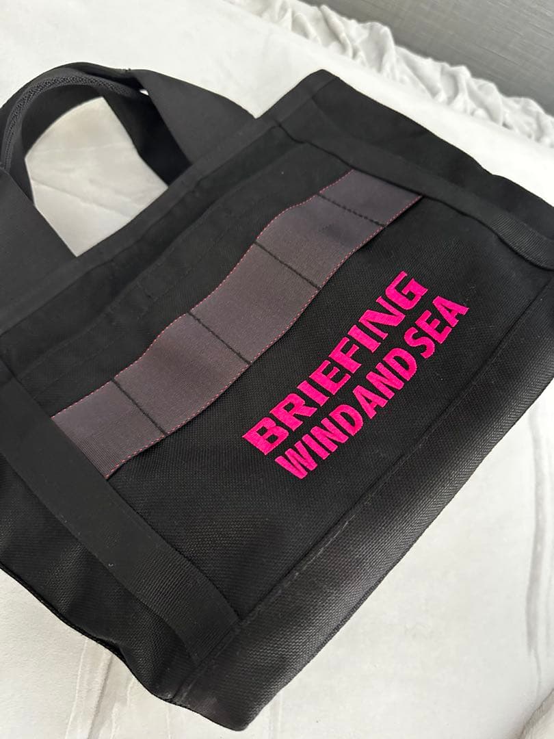 BRIEFING WIND AND SEA コラボ　トートバッグ　ピンク　超美品