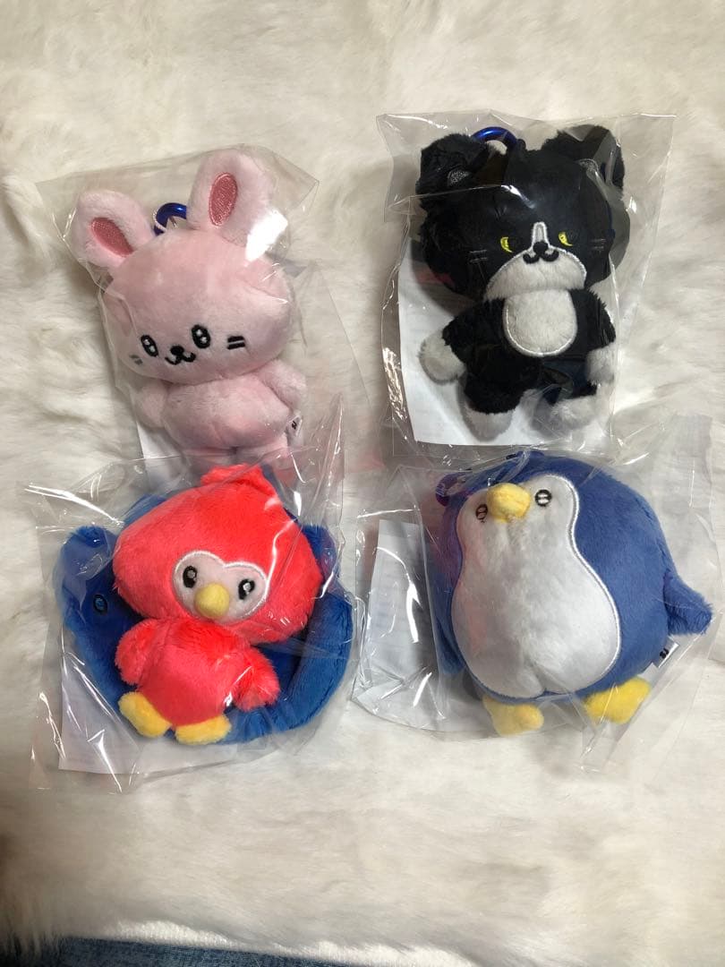 SUPER SHOW 10 SUPER JUNIORぬいぐるみキーホルダー4点