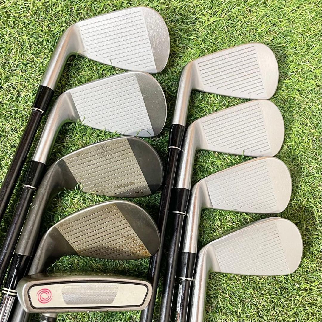 バッグ新品！スリクソン Z585 モデル統一 ゴルフクラブセット S 12本 右