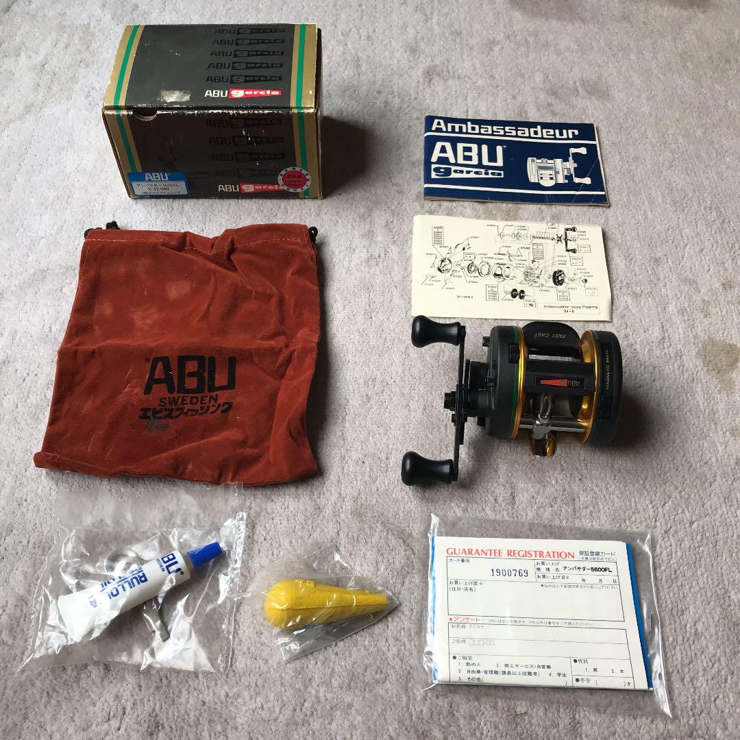 コレクター向け 【新品未使用】ABU アブガルシア　アンバサダー5600FL