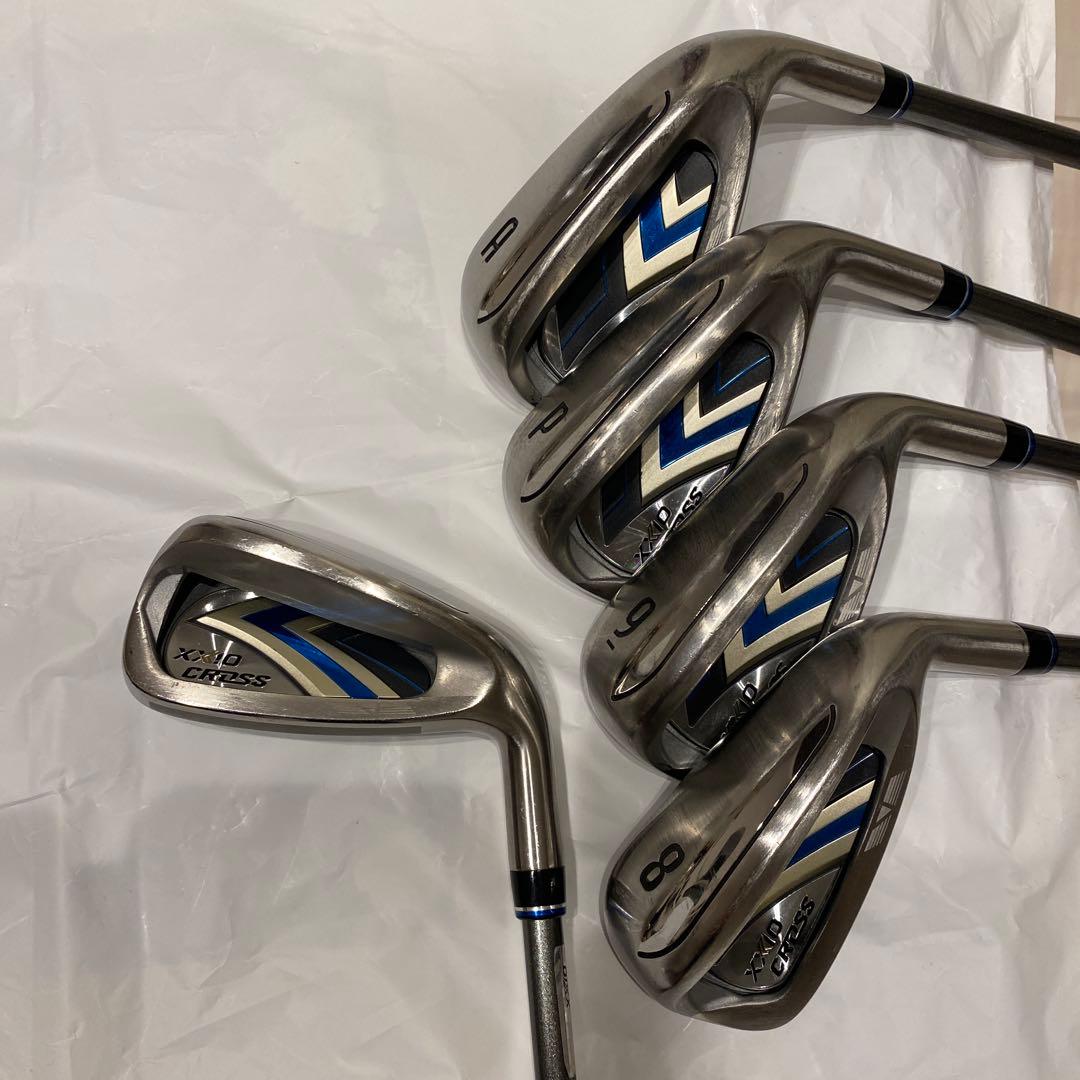 ゼクシオ　クロスアイアンセット 5本セット