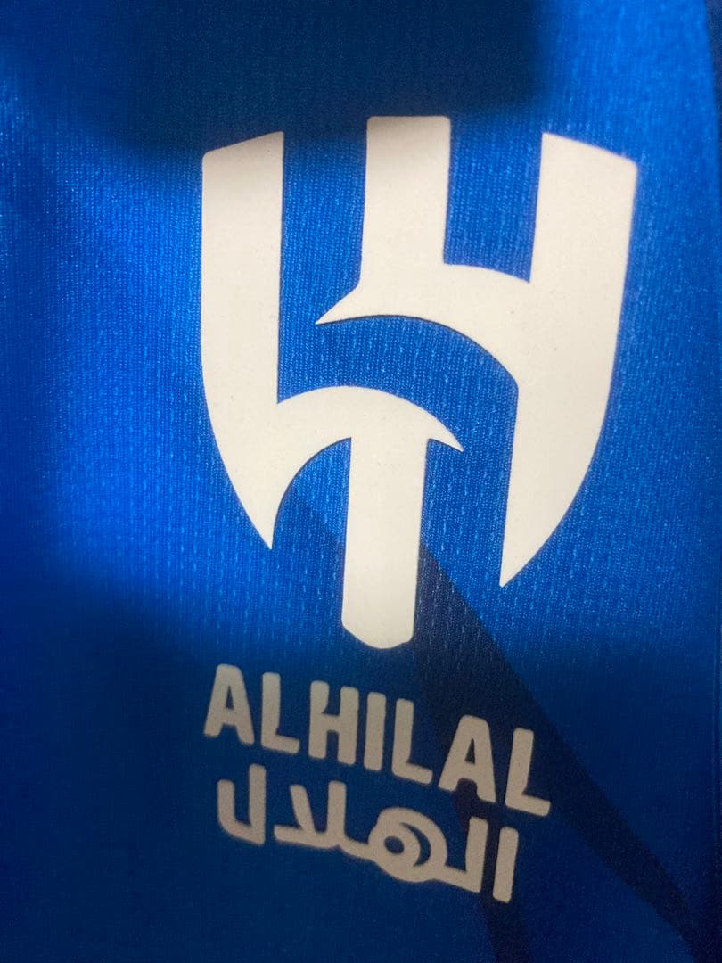 新品タグ付き アル・ヒラル レプリカユニフォーム ネイマール
