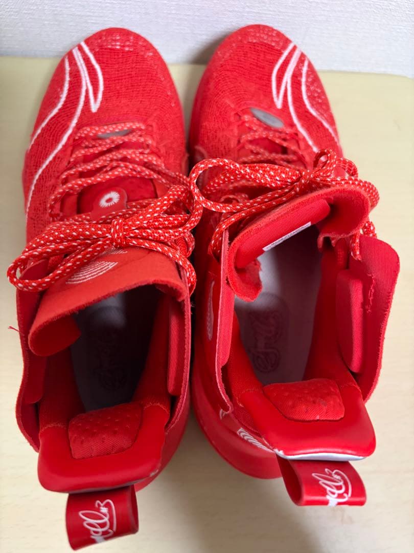 LI-NING ABAR019-7C バッシュ 赤 25.0