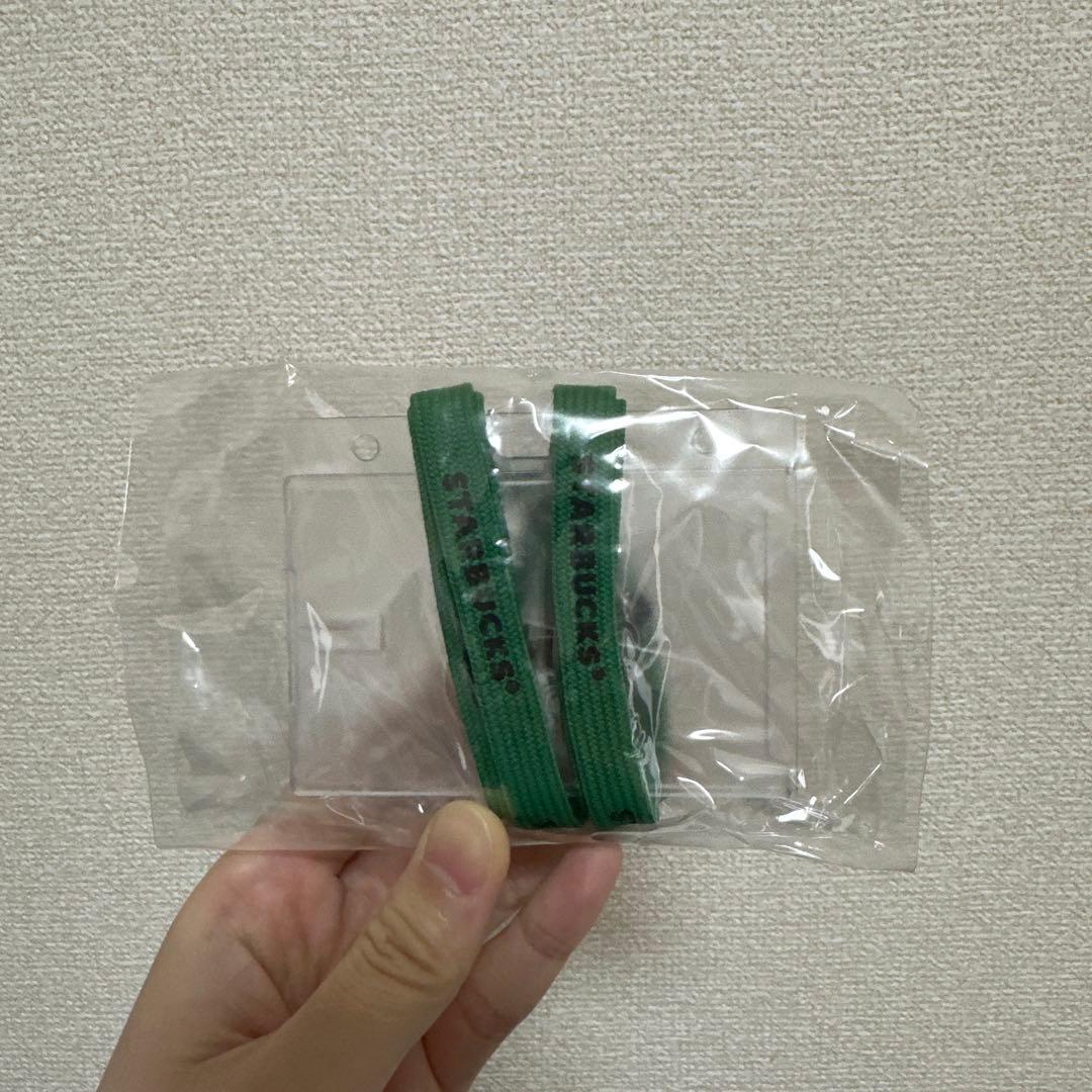 【 非売品 】スターバックスリール付きIDホルダー　特典付き
