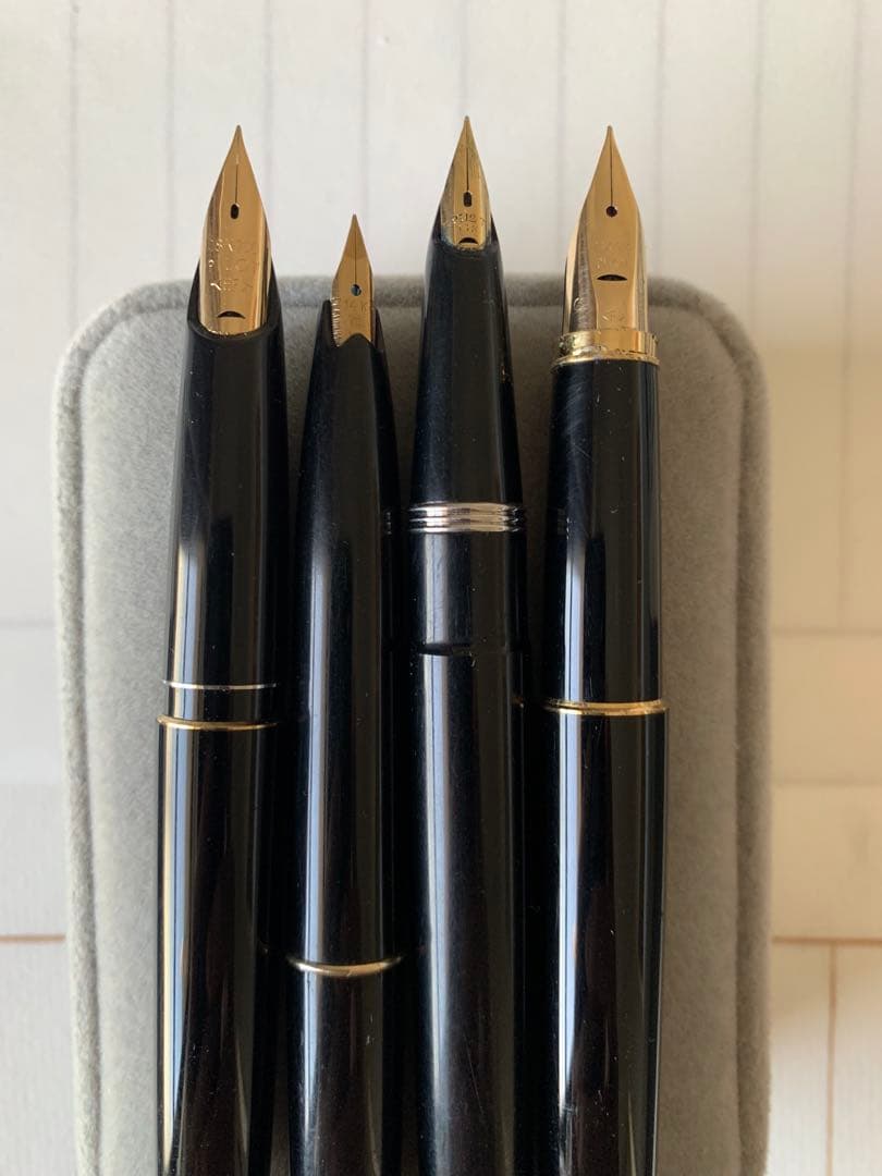 パイロット Custom（14Kペン先）含む 4本 万年筆まとめ売り