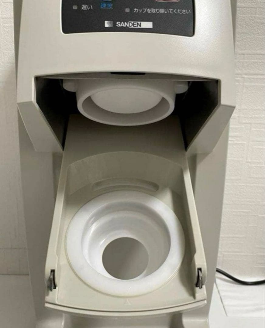 サンデンワンショットOS3ソフトアイス抽出機 CIM-10A 業務用 厨房機器