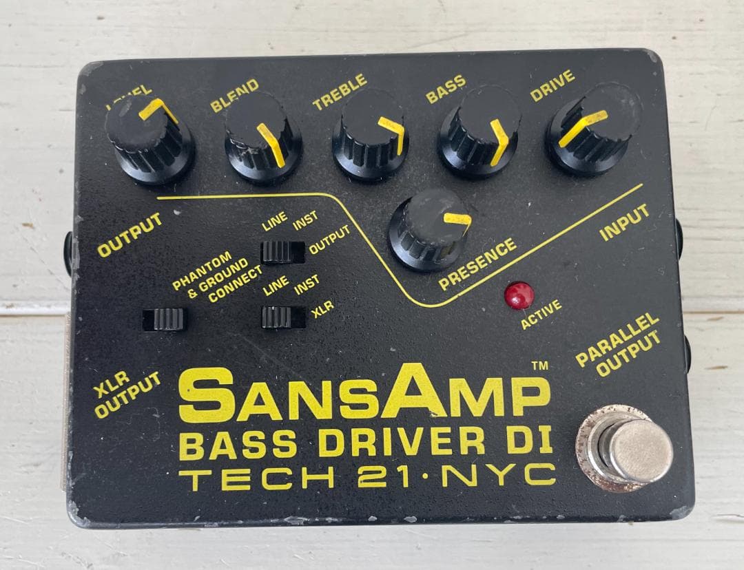 SANSAMP サンズアンプ TECH21 BASS D DI
