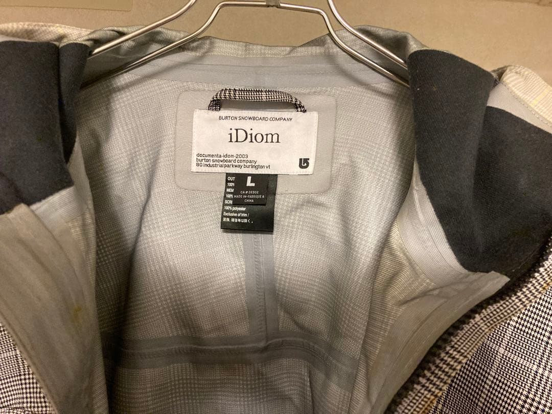 希少 BURTON iDiom スノーウェア 藤原ヒロシ シークレットライン