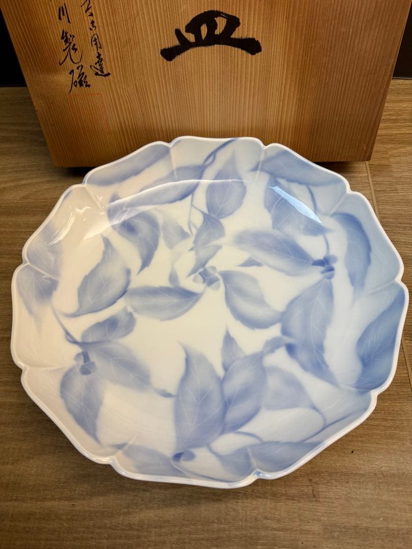 1515  激レア　深川製磁　コカコーラ100周年記念　大皿　35cm 未使用