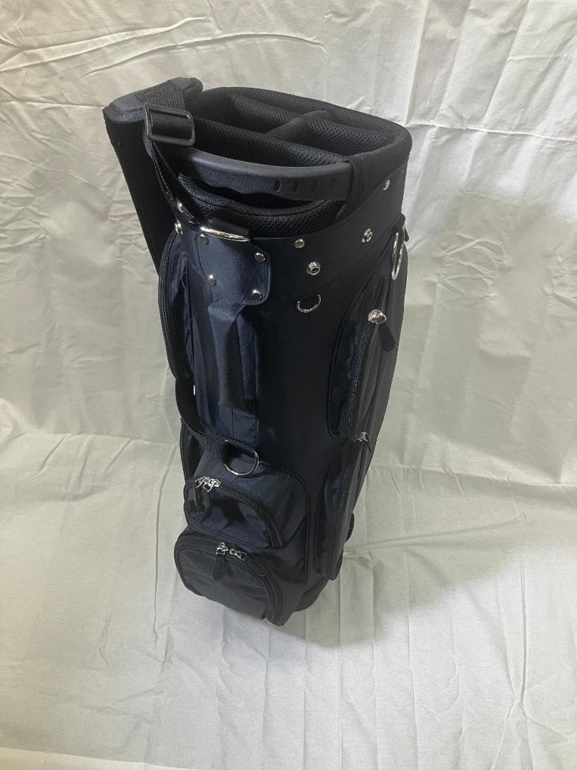 M*o様 ✨軽量＆大容量！ブラック キャディバッグ シンプルデザイン✨